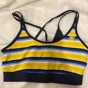 Never been worn SoulCycle x Tory Burch sports bra (size L)